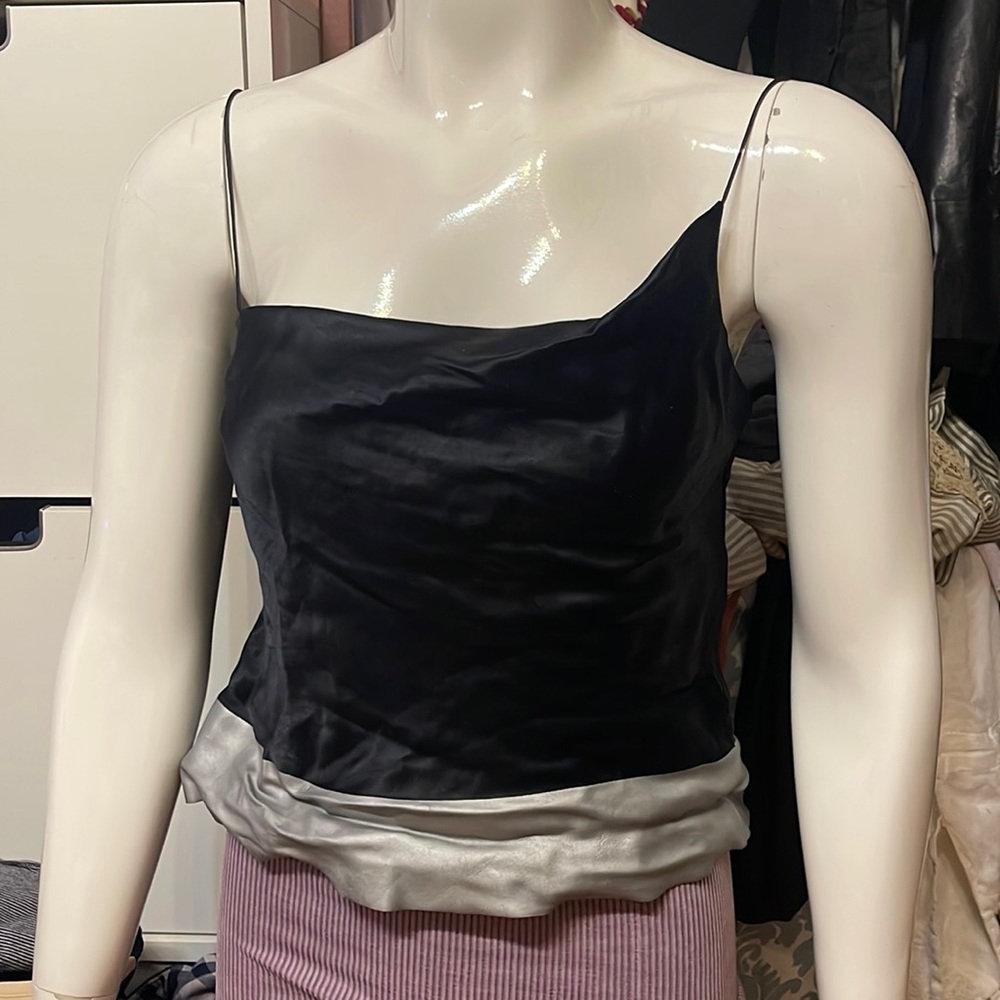 DKNY 100% silk tank